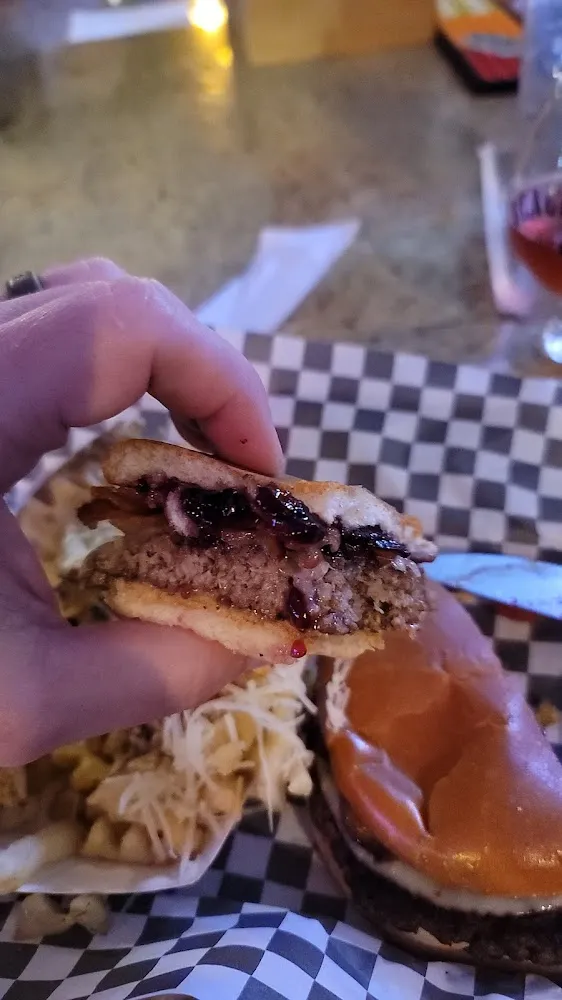 PB&J Bacon Burger